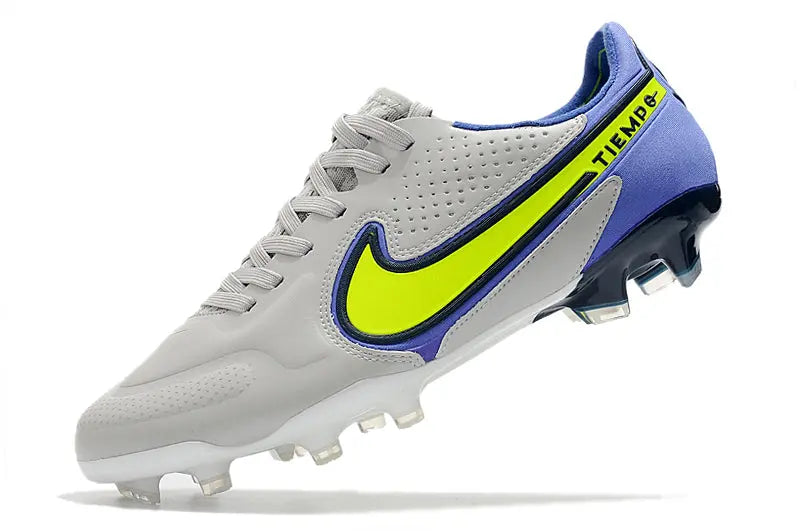 Tiempo Legend 9 Elite FG Blanc/Bleu