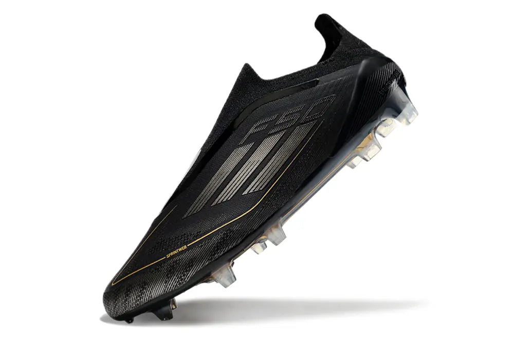 Adidas F50 Elite Laceless FG Noir/Or
