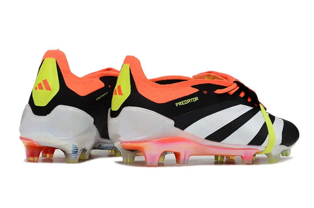 Adidas Predator Elite Tongue FG Noir/Orange/Blanc