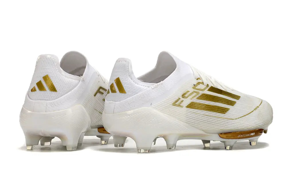 Adidas F50+.1 FG Blanc/Or
