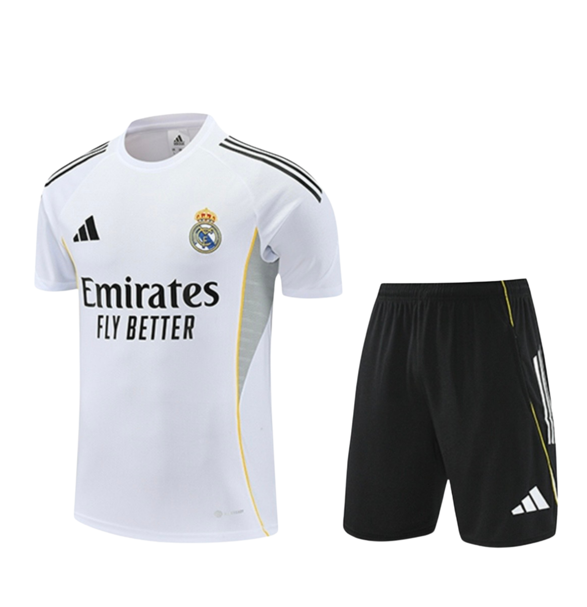Ensemble t-shirt short real madrid blanc 2025/26