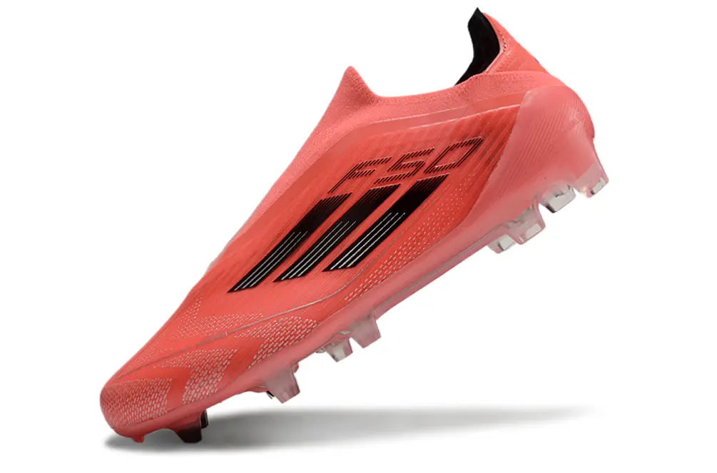 Adidas F50 Elite Laceless FG Rouge/Noir