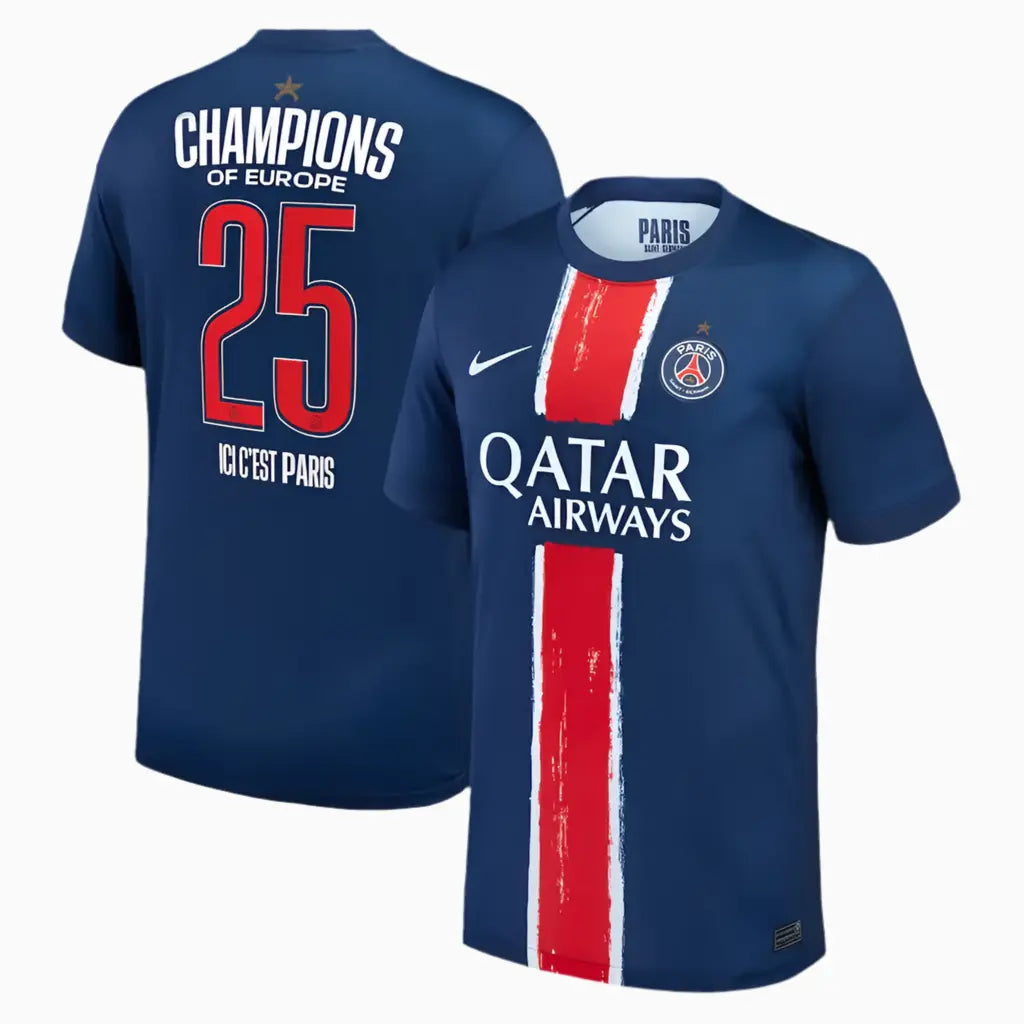Maillot Collector Domicile PSG Ligue des Champions enfant 2024/25