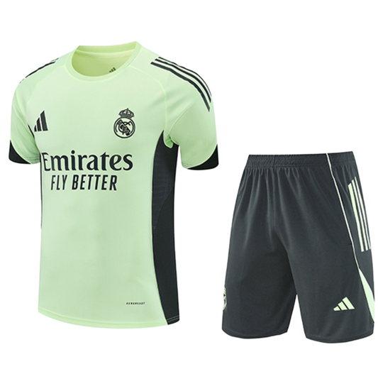 Ensemble t-shirt short real madrid vert/gris 2025/26