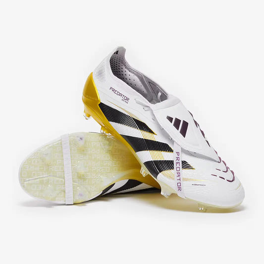 Adidas Predator Elite Tongue FG Blanc/Doré