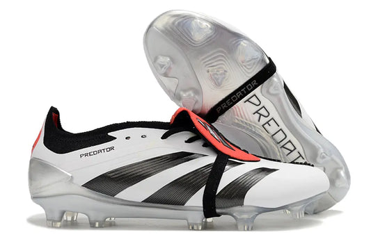Adidas Predator Elite Tongue FG Gris/Noir/Rouge