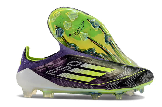 Adidas F50 Elite Laceless FG Violet/Vert