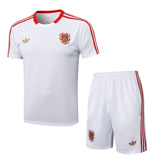 Ensemble t-shirt short bayern munich blanc/rouge 2025/26