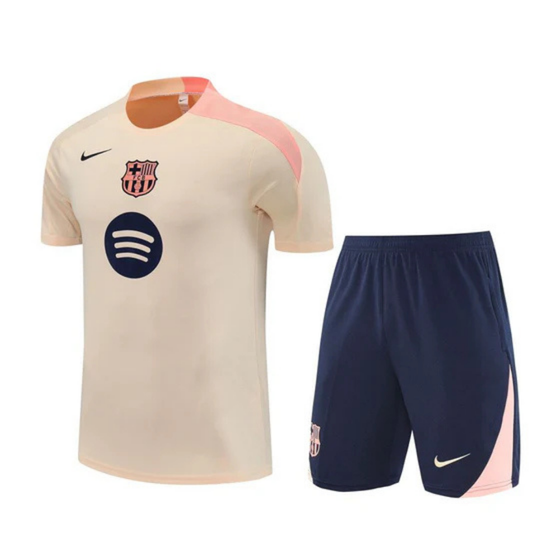 Ensemble t-shirt short beige/rose 2025/26