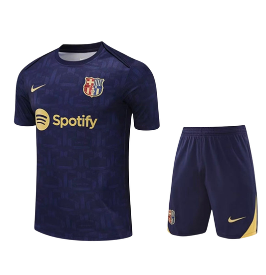 Ensemble t-shirt short barcelone bleu 2025/26