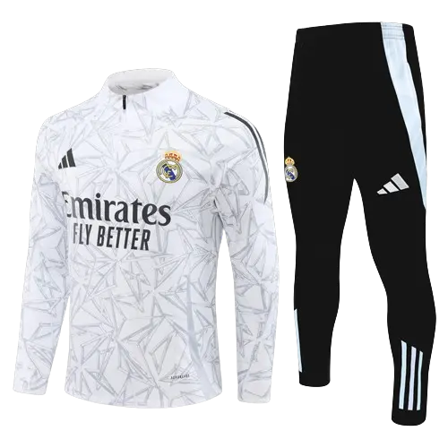 Survêtement réal madrid long 1/4 zip (6)