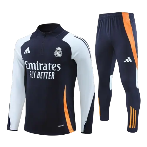 Survêtement réal madrid long 1/4 zip (5)