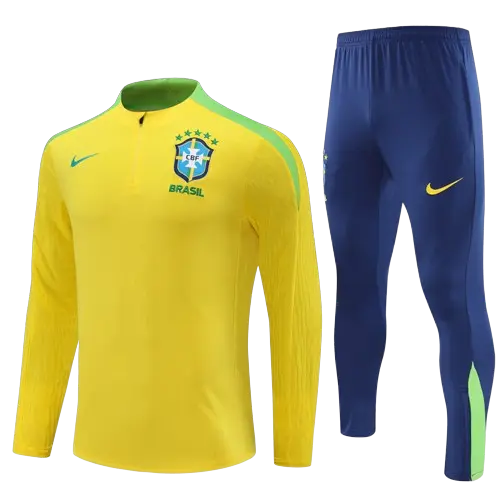 Survêtement brésil long 1/4 zip (1)