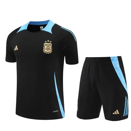 Ensemble t-shirt short argentine (1)